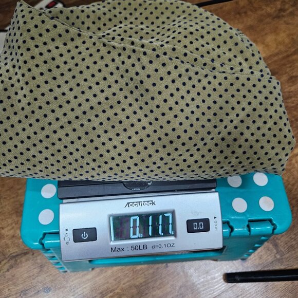 By Anthropologie Polka dot Army Green Jogger Pants Size L - Picture 10 of 10